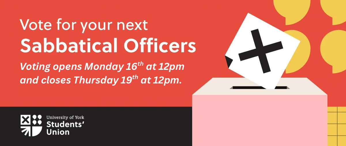 YorkSU Sabb Elections 2026 - all you need to know!